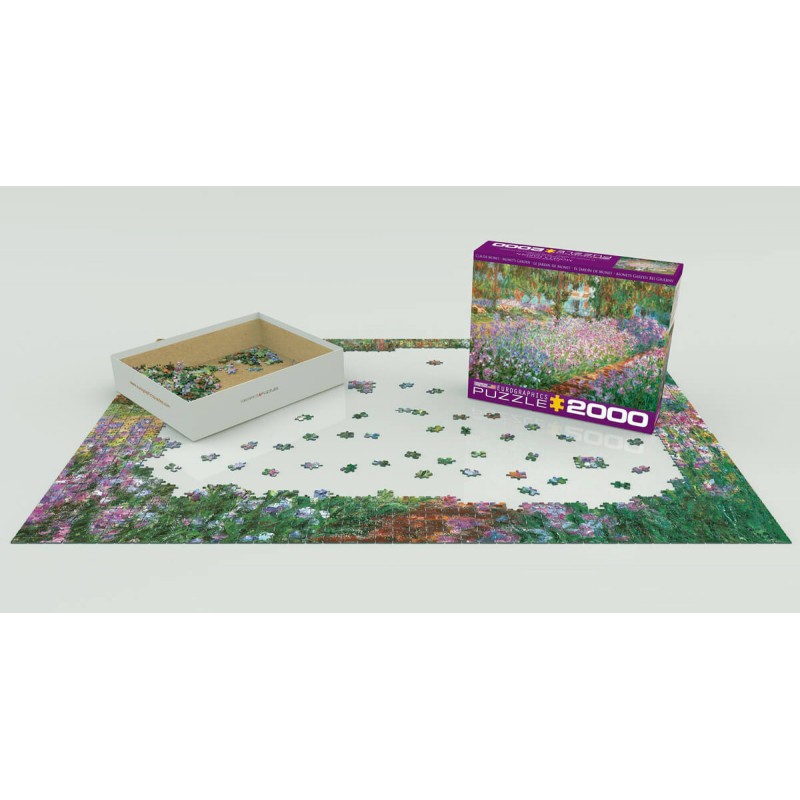 Puzzle 2000 pièces - Le Jardin de Monet