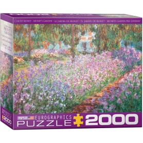 Puzzle Eurographics Jardin de Monet de 2000 pièces Eurographics - 1