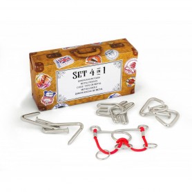 Pack 4 En 1 Métal - Série Travelers - Logica Giochi