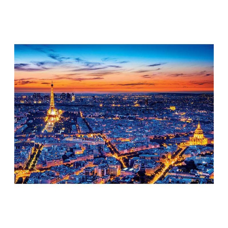 Puzzle Clementoni vue de Paris de 1500 pièces 