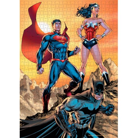 Puzzle Sdgames Batman, Superman Y Wonder Woman 1000 Pièces SD Games - 1