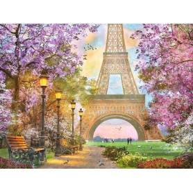 Puzzle Ravensburger L'amour à Paris 1500 Pièces Ravensburger - 1