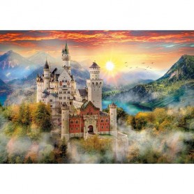 Puzzle Clementoni Le château de Neuschwanstein 2000 Pièces Clementoni - 1