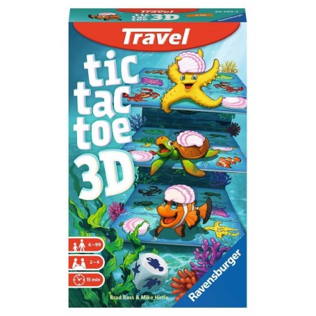 Tic Tac Toe 3D travel game Ravensburger - 1