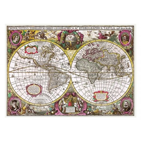 Puzzle Trefl Carte du monde antique, 2000 pièces Puzzles Trefl - 1