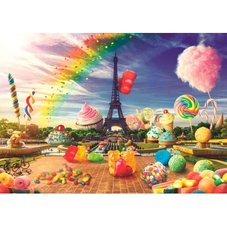 Puzzle Trefl Douce Paris de 1000 pièces Puzzles Trefl - 1