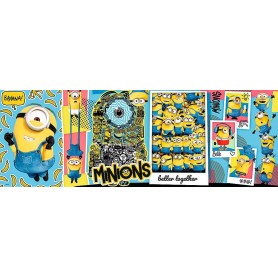 Puzzle Trefl Minions panoramiques, 1000 pièces Puzzles Trefl - 1