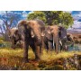 Puzzle Ravensburger Elephant Family 500 pièces Ravensburger - 2