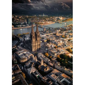 Puzzle Ravensburger Cathédrale de Cologne de 1000 pièces Ravensburger - 1