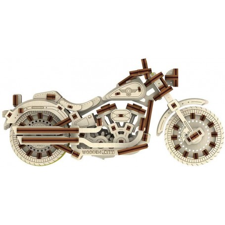 Craft Kit For Adults Wooden.City Cruiser V-Twin 3D Wooden Model - View #8