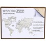 Carte du Monde Bois M - Wooden City