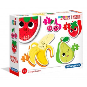 Clementoni Puzzle My First Fruit Puzzle 2-3-4-5 pièces Clementoni - 1