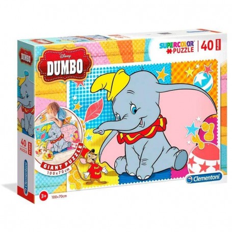Puzzle géant Clementoni Dumbo 40 pièces Clementoni - 1