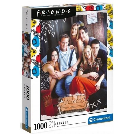Puzzle Clementoni Amis de 1000 pièces Clementoni - 1