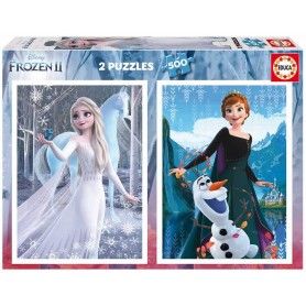 Puzzle Educa Frozen 2 de 2 x 500 pièces Puzzles Educa - 1