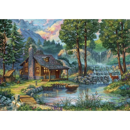 Art Puzzle Maison de conte de fées 1000 pièces Art Puzzle - 1