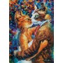 Art Puzzle La danse de l'amour des chats 1000 pièces Art Puzzle - 1