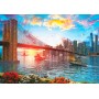 Art Puzzle Coucher de soleil à New York 1000 pièces Art Puzzle - 1