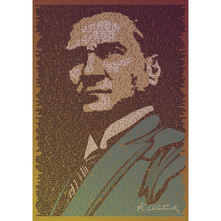 Art Puzzle Atatürk et Conférence de 1000 pièces Art Puzzle - 1