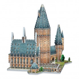 Puzzle 3D Wrebbit 3D Harry Potter Grande Salle 850 Pièces Wrebbit 3D - 1