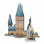 Puzzle 3D Wrebbit 3D Harry Potter Grande Salle 850 Pièces Wrebbit 3D - 3