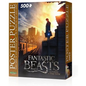 Puzzle Wrebbit 3D Fantastic Beasts New York 500 pièces Wrebbit 3D - 1