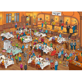 Puzzle Jumbo Championnat de fléchettes 1000 pièces Jumbo - 1
