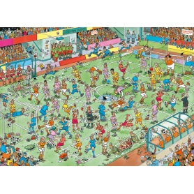 Puzzle Jumbo Match de football féminin 1000 pièces Jumbo - 1