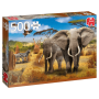 Puzzle Jumbo Animaux de la savane africaine 500 pièces Jumbo - 2