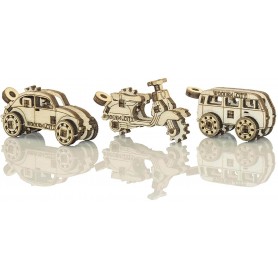 Widgets Véhicules d'époque - Wooden City Wooden City - 1