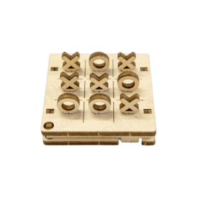 Tic Tac Toe 1 - Wooden City Wooden City - 1