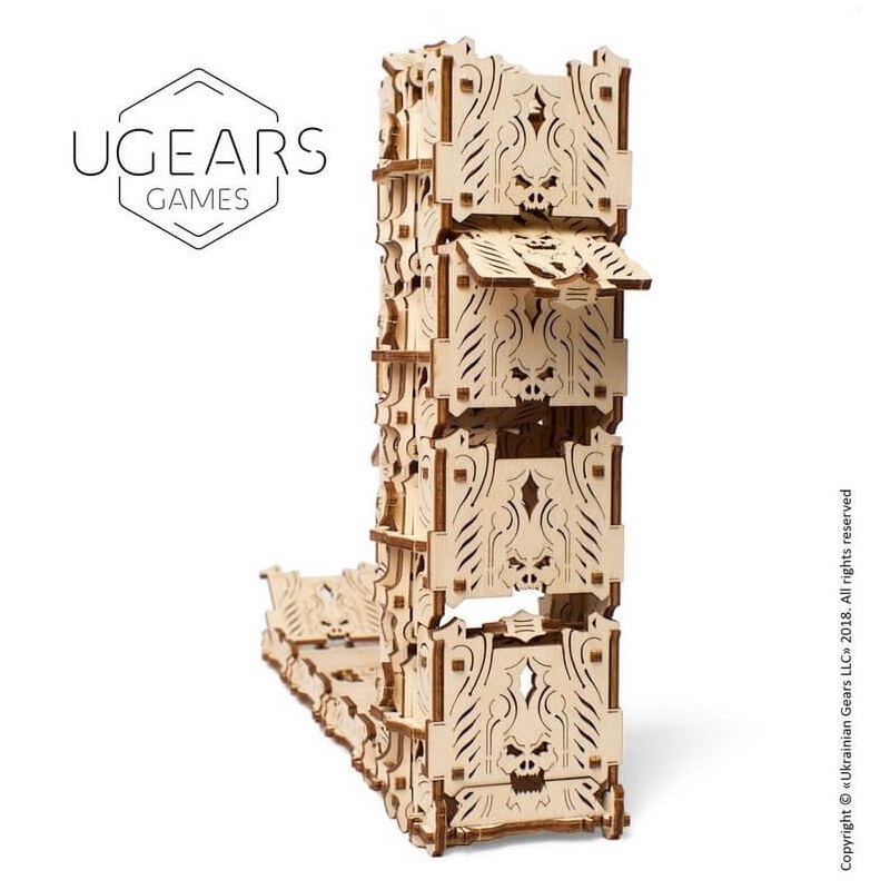 Ugears - Tour modulaire pour dés - Modèles 