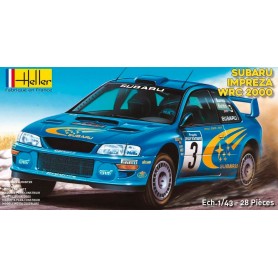 Subaru Impreza Wrc'00 - Modèles de voitures - Heller Heller - 1
