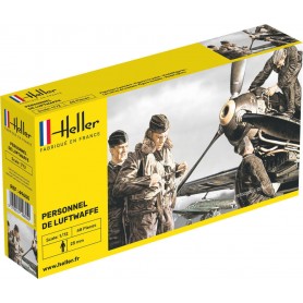 Personnel de la Luftwaffe allemande - Modèles militaires - Heller Heller - 1