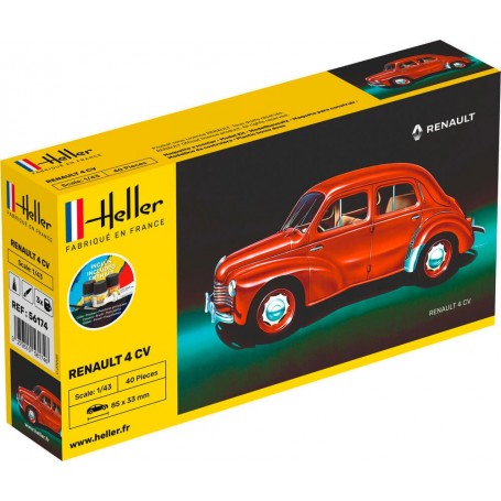 Renault 4 CV - Starter Kit - Modèles de voitures - Heller