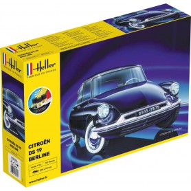 Citroën DS 19 - Starter kit - Maquette de Voiture - Heller Heller - 1
