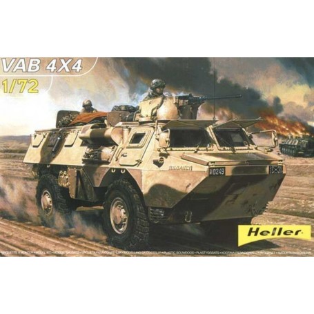 Transport de troupes VAB 4X4 - Maquettes Chars - Heller