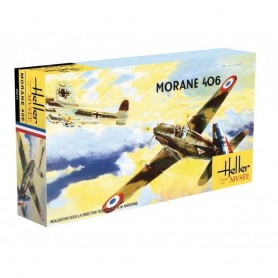 Morane Saulnier 406-C1 - Maquette Avion - Heller Heller - 1