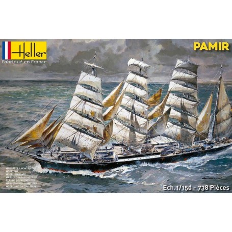 Pamir - Maquette Bateau - Heller Heller - 1