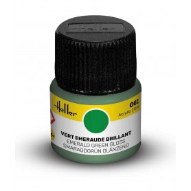 Peinture Acrylic 002 Vert Emeraude Brillant Heller - 1