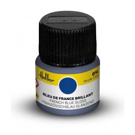 Peinture Acrylic 014 Bleu De France Brillant Heller - 1