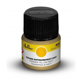 Peinture Acrylic 024 Jaune Entrainement Mat Heller - 1