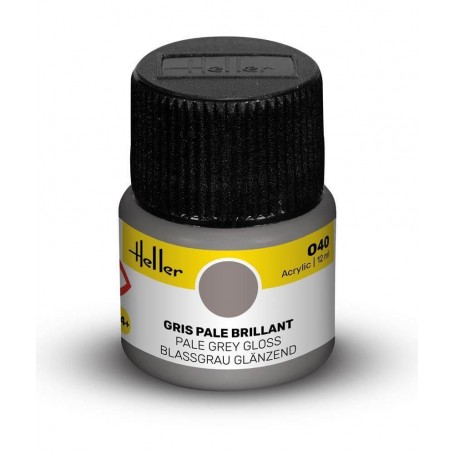 Peinture Acrylic 040 Gris Pale Brillant Heller - 1