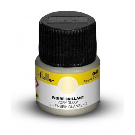 Peinture Acrylic 041 Ivoire Brillant Heller - 1