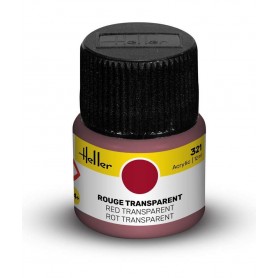 Peinture Acrylic 321 Rouge Transparent Heller - 1