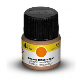 Peinture Acrylic 322 Orange Transparent Heller - 1