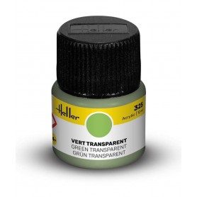 Peinture Acrylic 325 Vert Transparent Heller - 1