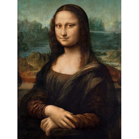 Puzzle Clementoni Leonardo da Vinci - Mona Lisa 1000 pièces Clementoni - 1