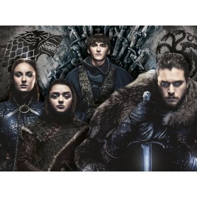 Puzzle Clementoni Game of Thrones Stark Family 500 pièces Clementoni - 1