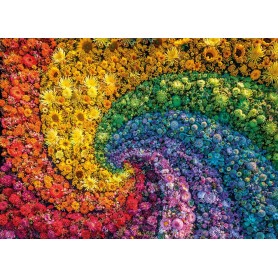 Puzzle Clementoni Flèche de couleur en spirale 1000 pièces Clementoni - 1